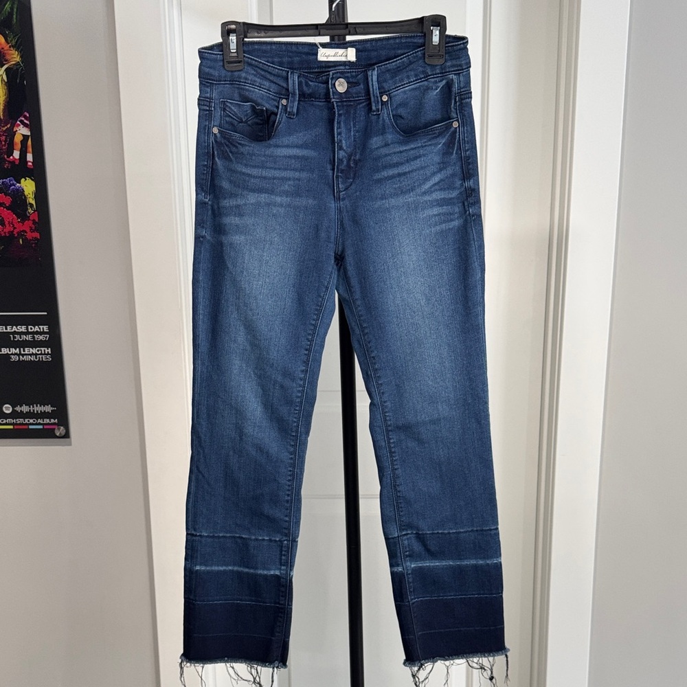 Crop ombré Jeans